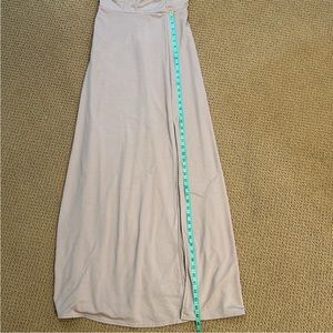 Birdy Gray off shoulder taupe dress. Size M.